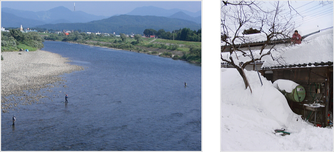 清流荒川の澄んだ水 荒川